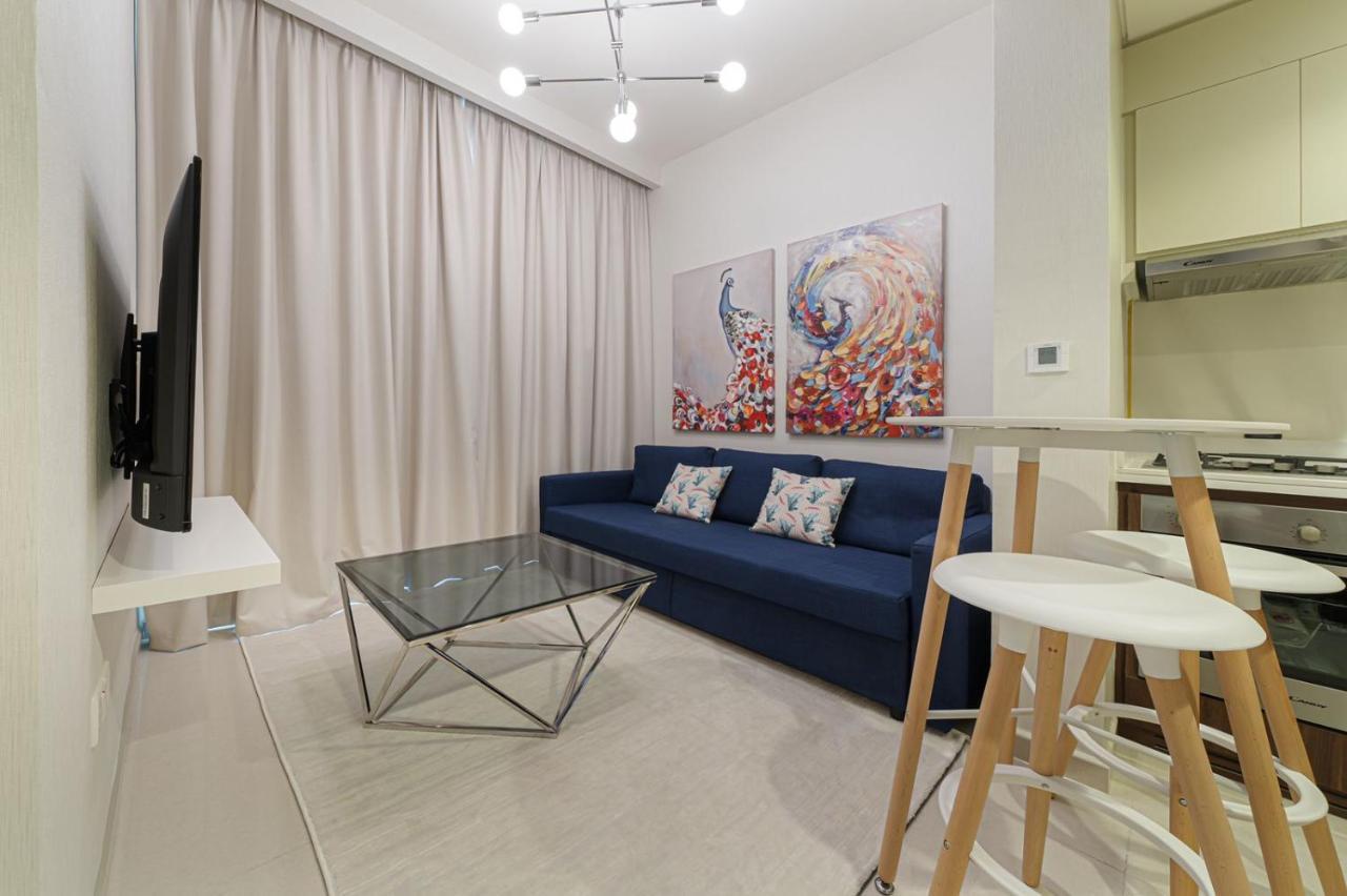 דובאי Alluring 1 Bd Apartment In Business Bay With Burj Khalifa View מראה חיצוני תמונה